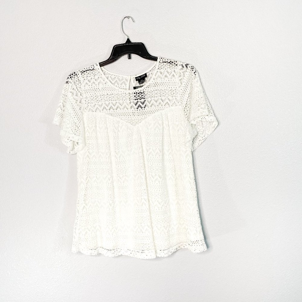 NWT City Chic Serenity Short Sleeve Top #4